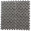 Multi-Purpose 18.3 in. x 18.3 in. Dove Gray Commercial PVC Garage Flooring Tile with Vented Drain Pattern (6-Pieces) by Norsk -Cheap BALTA || Norsk Store dove gray norsk garage flooring tiles nsmpvn6dg 64 1000