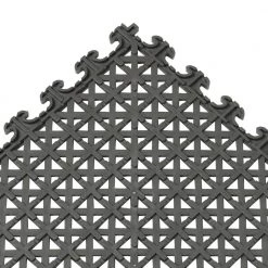 Multi-Purpose 18.3 in. x 18.3 in. Dove Gray Commercial PVC Garage Flooring Tile with Vented Drain Pattern (6-Pieces) by Norsk -Cheap BALTA || Norsk Store dove gray norsk garage flooring tiles nsmpvn6dg a0 1000