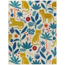 Serengeti Gold 4 ft. x 6 ft. Kids Area Rug by BALTA