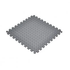 Gray 24 in. x 24 in. EVA Foam Solid Color Diamond Plate Interlocking Tile (30-Tile) by Norsk 10 Gray 24 in. x 24 in. EVA Foam Solid Color Diamond Plate Interlocking Tile (30-Tile) by Norsk -Cheap BALTA || Norsk Store gray norsk gym floor tiles 241547 5 40 1000
