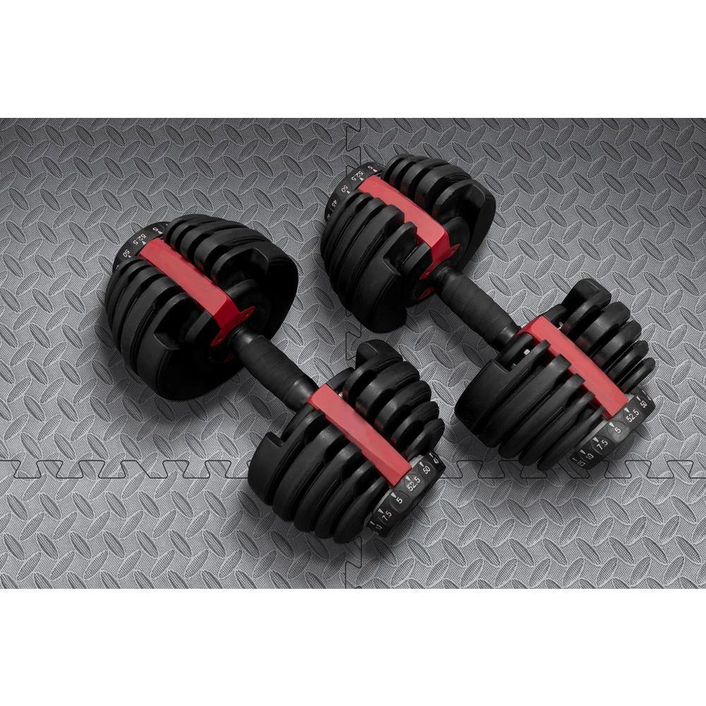 Gray 24 in. x 24 in. EVA Foam Solid Color Diamond Plate Interlocking Tile (54-Tile) by Norsk 6 Gray 24 in. x 24 in. EVA Foam Solid Color Diamond Plate Interlocking Tile (54-Tile) by Norsk - Image 4