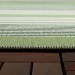 Jonah Green 8 ft. x 10 ft. Striped Indoor/Outdoor Area Rug by BALTA -Cheap BALTA || Norsk Store green balta outdoor rugs 3010007 1f 1000