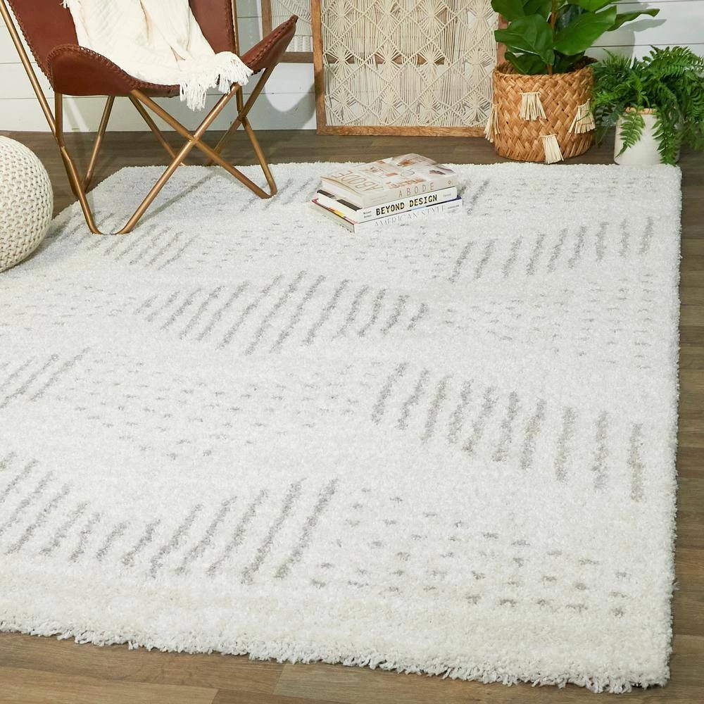 Kalpana Grey 8 ft. x 10 ft. Area Rug by BALTA 4 Kalpana Grey 8 ft. x 10 ft. Area Rug by BALTA - Image 2