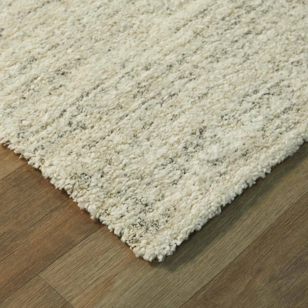 Morgan Grey 5 ft. x 7 ft. Shag Area Rug by BALTA 6 Morgan Grey 5 ft. x 7 ft. Shag Area Rug by BALTA - Image 4