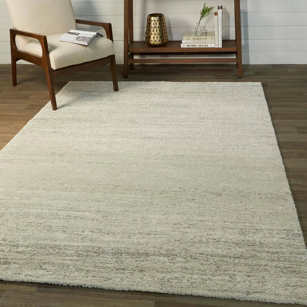 Morgan Grey 5 ft. x 7 ft. Shag Area Rug by BALTA 4 Morgan Grey 5 ft. x 7 ft. Shag Area Rug by BALTA - Image 2