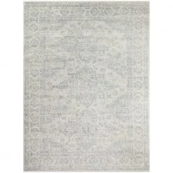 Pascale Grey 5 ft. x 7 ft. Distressed Oriental Area Rug by BALTA