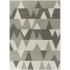 Modern Geometric Grey 9 ft. x 12 ft. Abstract Area Rug by BALTA -Cheap BALTA || Norsk Store grey balta area rugs 3090543 64 1000