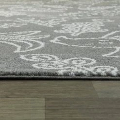 Happy Dinos Grey 3 ft. 11 in. x 5 ft. 7 in. Novelty Area Rug by BALTA -Cheap BALTA || Norsk Store grey balta area rugs 3098519 1f 1000