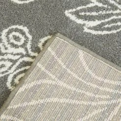 Happy Dinos Grey 3 ft. 11 in. x 5 ft. 7 in. Novelty Area Rug by BALTA -Cheap BALTA || Norsk Store grey balta area rugs 3098519 c3 1000