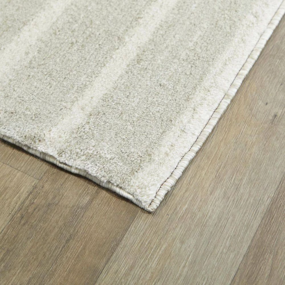 Jaime Grey 5 ft. 3 in. x 7 ft. Geometric Area Rug by BALTA 6 Jaime Grey 5 ft. 3 in. x 7 ft. Geometric Area Rug by BALTA - Image 4