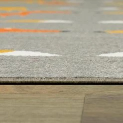 Modern Fox Kids Fox Print Grey 5 ft. x 7 ft. Area Rug by BALTA -Cheap BALTA || Norsk Store grey balta kids rugs 3006745 1f 1000