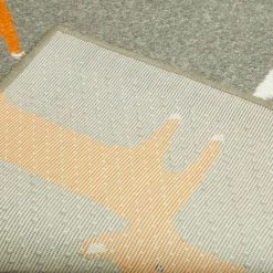 Modern Fox Kids Fox Print Grey 5 ft. x 7 ft. Area Rug by BALTA -Cheap BALTA || Norsk Store grey balta kids rugs 3006745 c3 1000