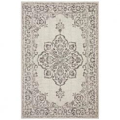 Elmas Grey 8 ft. x 10 ft. Indoor/Outdoor Area Rug by BALTA