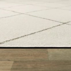 Reilly Ivory 8 ft. x 10 ft. Diamond Area Rug by BALTA -Cheap BALTA || Norsk Store ivory balta area rugs 3012273 1f 1000