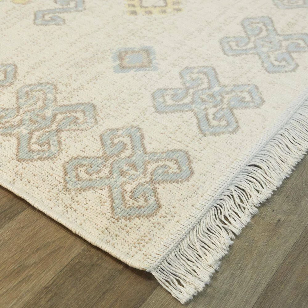 Thomas Ivory 7 ft. 10 in. x 10 ft. Geometric Area Rug by BALTA 6 Thomas Ivory 7 ft. 10 in. x 10 ft. Geometric Area Rug by BALTA - Image 4