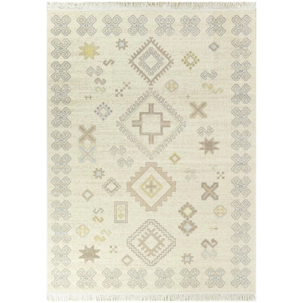 Thomas Ivory 7 ft. 10 in. x 10 ft. Geometric Area Rug by BALTA 3 Thomas Ivory 7 ft. 10 in. x 10 ft. Geometric Area Rug by BALTA