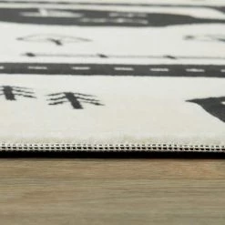 Urban Adventure Road Ivory/Black 5 ft. x 7 ft. Area Rug by BALTA 11 Urban Adventure Road Ivory/Black 5 ft. x 7 ft. Area Rug by BALTA -Cheap BALTA || Norsk Store ivory black balta kids rugs 3006658 1f 1000