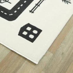 Urban Adventure Road Ivory/Black 5 ft. x 7 ft. Area Rug by BALTA 10 Urban Adventure Road Ivory/Black 5 ft. x 7 ft. Area Rug by BALTA -Cheap BALTA || Norsk Store ivory black balta kids rugs 3006658 4f 1000