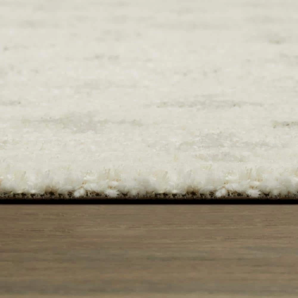 Dionne Light Grey 5 ft. x 7 ft. Geometric Shag Area Rug by BALTA 7 Dionne Light Grey 5 ft. x 7 ft. Geometric Shag Area Rug by BALTA - Image 5