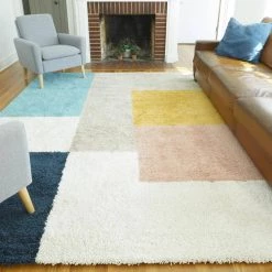 Joshua Multicolor 8 ft. x 10 ft. Color Block Shag Area Rug by BALTA -Cheap BALTA || Norsk Store multicolor balta area rugs 3011980 44 1000