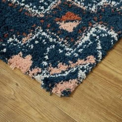 Amaru Southwestern Shag Navy 8 ft. x 10 ft. Area Rug by BALTA -Cheap BALTA || Norsk Store navy balta area rugs 3006077 4f 1000