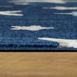 Morgana Starfish Print Navy 8 ft. x 10 ft. Area Rug by BALTA -Cheap BALTA || Norsk Store navy balta area rugs 3007227 1f 1000