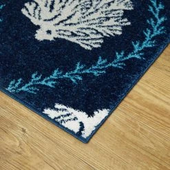 Bardet Navy 8 ft. x 10 ft. Coral Trellis Area Rug by BALTA -Cheap BALTA || Norsk Store navy balta area rugs 3007945 4f 1000