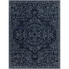 Telford Navy 9 ft. x 12 ft. Oriental Medallion Area Rug by BALTA