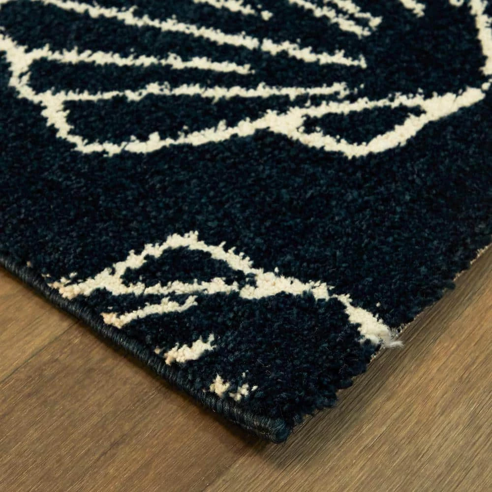 Mia Navy 8 ft. x 10 ft. Seashell Area Rug by BALTA 6 Mia Navy 8 ft. x 10 ft. Seashell Area Rug by BALTA - Image 4