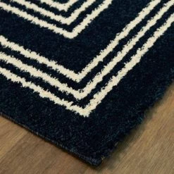 Bowien Navy 5 ft. x 7 ft. Border Area Rug by BALTA -Cheap BALTA || Norsk Store navy balta area rugs 3091769 4f 1000