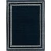 Bowien Navy 5 ft. x 7 ft. Border Area Rug by BALTA