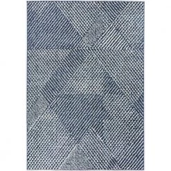 Whitaker Navy Blue 8 ft. x 10 ft. Abstract Area Rug by BALTA