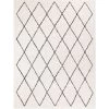Grace Off-White 8 ft. x 10 ft. Diamond Trellis Area Rug by BALTA