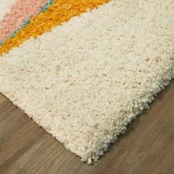 Levine Orange 8 ft. x 10 ft. Geometric Shag Area Rug by BALTA -Cheap BALTA || Norsk Store orange balta area rugs 3011989 4f 1000