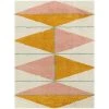 Levine Orange 8 ft. x 10 ft. Geometric Shag Area Rug by BALTA -Cheap BALTA || Norsk Store orange balta area rugs 3011989 64 1000