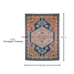 Aydan Pink 5 ft. x 7 ft. Oriental Area Rug by BALTA -Cheap BALTA || Norsk Store pink balta area rugs 3005423 76 1000