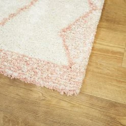 Boonen Pink 5 ft. x 7 ft. Geometric Shag Area Rug by BALTA 10 Boonen Pink 5 ft. x 7 ft. Geometric Shag Area Rug by BALTA -Cheap BALTA || Norsk Store pink balta area rugs 3007467 4f 1000