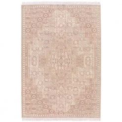 Rosemarie Pink 5 ft. x 7 ft. Traditional Persian Area Rug by BALTA
