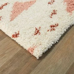 Belmonte Pink 5 ft. x 7 ft. Geometric Shag Area Rug by BALTA -Cheap BALTA || Norsk Store pink balta area rugs 3012028 4f 1000