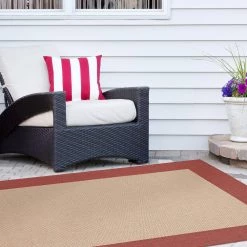Robert Red 5 ft. x 7 ft. Indoor/Outdoor Area Rug by BALTA -Cheap BALTA || Norsk Store red balta area rugs 304448611602251 31 1000