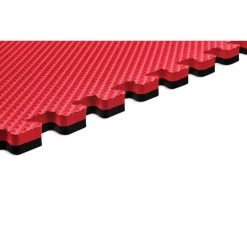 Red/Black 24 in. x 24 in. EVA Foam Truly Reversible Sport MMA Interlocking Tile (16-Tile) by Norsk -Cheap BALTA || Norsk Store red black norsk gym floor tiles 240379 4 a0 1000
