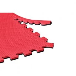 Red/Black 24 in. x 24 in. EVA Foam Truly Reversible Interlocking Tile (24-Tile) by Norsk -Cheap BALTA || Norsk Store red black norsk gym floor tiles 240451 4 a0 1000