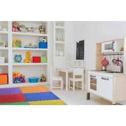 Rainbow 24 in. x 24 in. x 0.47 in. Foam Interlocking Floor Mat (6-Pack) by Norsk -Cheap BALTA || Norsk Store solid rainbow norsk gym floor tiles 241647 a0 1000