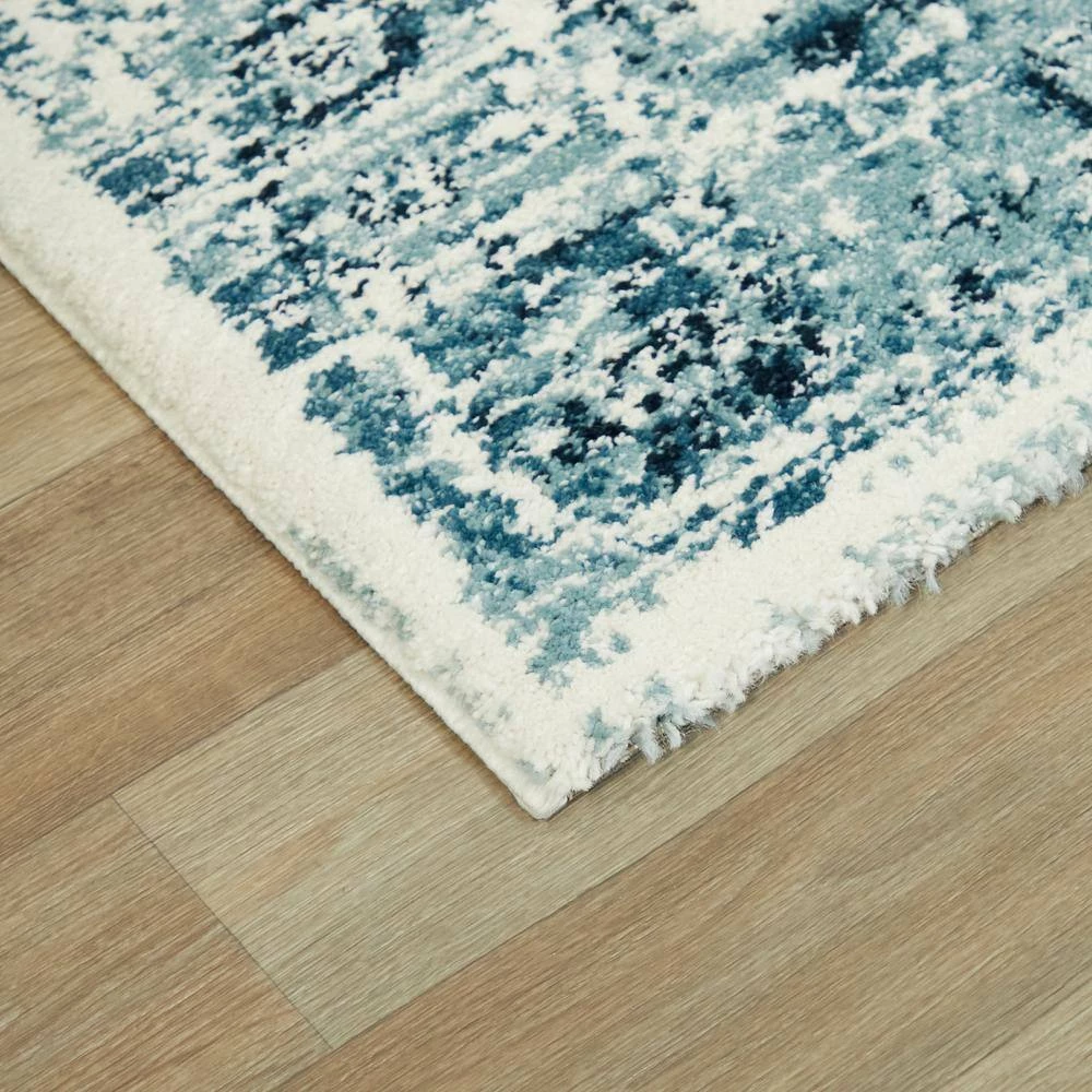 Kennedy Teal 8 ft. x 10 ft. Vintage Oriental Area Rug by BALTA 6 Kennedy Teal 8 ft. x 10 ft. Vintage Oriental Area Rug by BALTA - Image 4