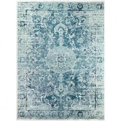 Kennedy Teal 8 ft. x 10 ft. Vintage Oriental Area Rug by BALTA