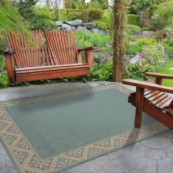 Seattle Aqua 8 ft. x 10 ft. Indoor/Outdoor Area Rug by BALTA -Cheap BALTA || Norsk Store teal balta area rugs 303184402403051 31 1000