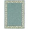 Seattle Aqua 8 ft. x 10 ft. Indoor/Outdoor Area Rug by BALTA