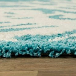 Sarasota Teal 5 ft. x 7 ft. Coastal Shag Area Rug by BALTA -Cheap BALTA || Norsk Store teal balta area rugs 3091693 1f 1000