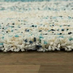 Eastleigh Teal 5 ft. x 7 ft. Abstract Shag Area Rug by BALTA -Cheap BALTA || Norsk Store teal balta area rugs 3091705 1f 1000