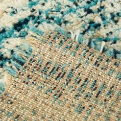 Eastleigh Teal 5 ft. x 7 ft. Abstract Shag Area Rug by BALTA -Cheap BALTA || Norsk Store teal balta area rugs 3091705 c3 1000